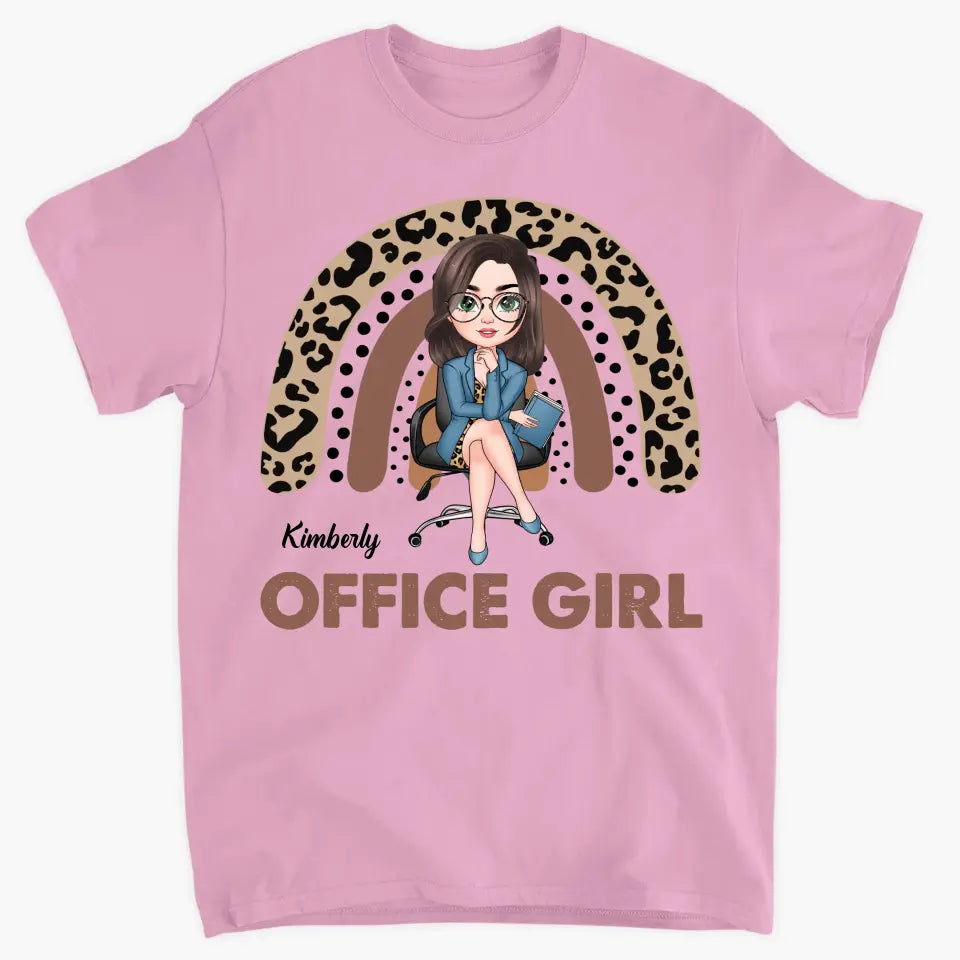 Personalized Custom T-shirt - Birthday Gift For Office Staff - Office Girl