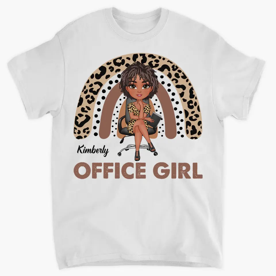 Personalized Custom T-shirt - Birthday Gift For Office Staff - Office Girl