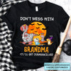 Personalized Custom T-shirt - Halloween Gift For Grandma, Mom, Dad - Don&#39;t Mess With Mamasaurus
