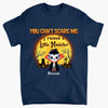 Personalized Custom T-shirt - Halloween Gift For Grandma, Mom - You Can&#39;t Scare Me