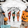 Personalized Custom T-shirt - Halloween Gift For Friend - You Can&#39;t Sit With Us