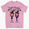Personalized Custom T-shirt - Halloween Gift For Friend - You Can&#39;t Sit With Us