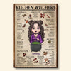Kitchen Witchery - Personalized Custom Poster/Wrapped Canvas - Halloween Gift For Witch