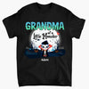 Grandma Of Little Monsters - Personalized Custom T-shirt - Halloween Gift For Grandma, Mom, Grandpa, Dad