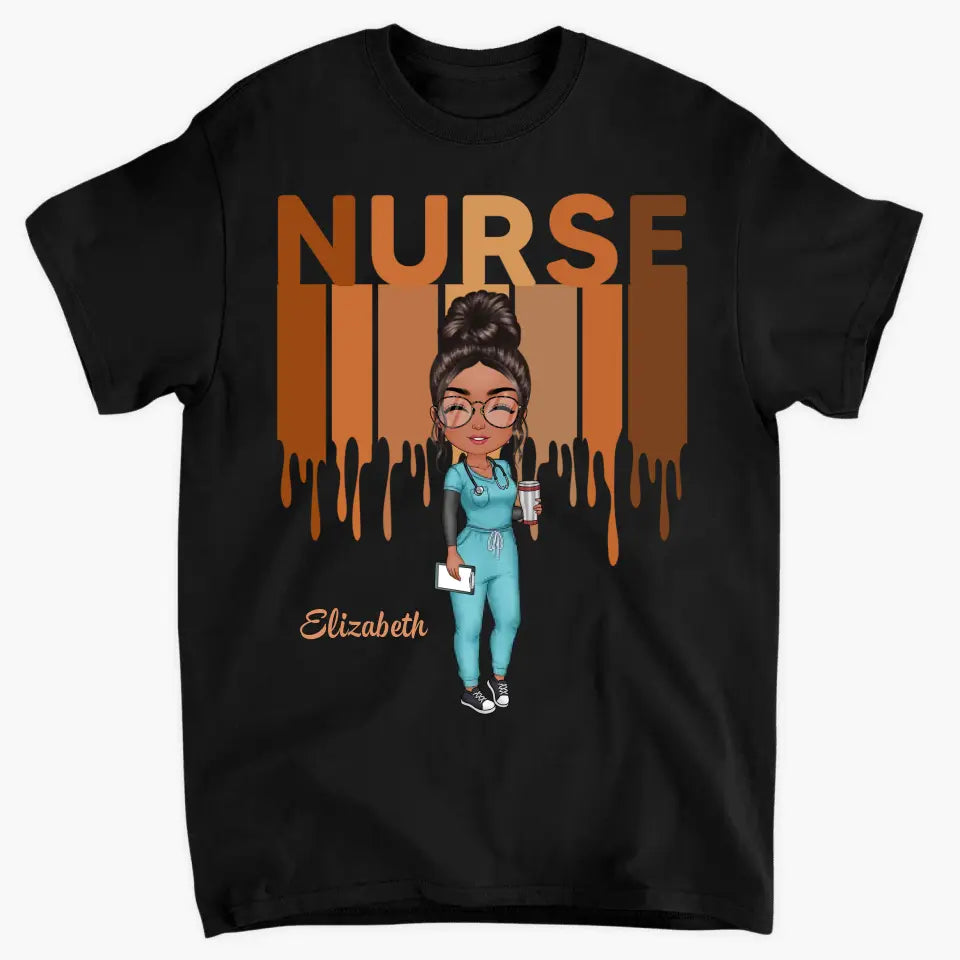 Love Nurse Life - Personalized Custom T-shirt - Gift For Nurse