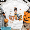Love Nurse Life Halloween - Personalized Custom T-shirt - Nurse&#39;s Day, Appreciation Gift For Nurse