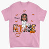 Love Nurse Life Halloween - Personalized Custom T-shirt - Nurse&#39;s Day, Appreciation Gift For Nurse