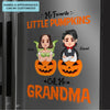 My Favorite Little Pumpkins Call Me Grandma - Personalized Custom Decal - Halloween Gift For Grandma, Mother