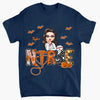 Halloween Nurse - Personalized Custom T-shirt - Nurse&#39;s Day, Halloween, Appreciation Gift For Nurse