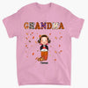 Nana Trick Or Treat Coffee - Personalized Custom T-shirt - Halloween Gift For Grandma, Mom