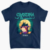 Grandma Of Little Monsters - Personalized Custom T-shirt - Halloween Gift For Grandma, Mom