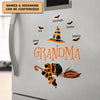 Grandma Witch V2 - Personalized Custom Decal - Halloween Gift For Grandma, Mother