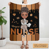Love Nurse Life V2 - Personalized Custom Blanket - Nurse&#39;s Day, Appreciation Gift For Nurse