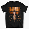 Love Teacher Life - Personalized Custom T-shirt - Teacher&#39;s Day, Appreciation Gift For Teacher