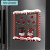 Red Snowman Papa Nana - Personalized Custom Decal - Christmas Gift For Family Members, Grandma, Grandpa, Mom, Dad