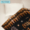 Teach Love Inspire - Personalized Custom Blanket - Teacher&#39;s Day, Appreciation Gift For Teacher