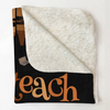 Teach Love Inspire - Personalized Custom Blanket - Teacher&#39;s Day, Appreciation Gift For Teacher