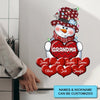 Grandma Snowman&#39;s Sweethearts - Personalized Custom Decal - Christmas Gift For Grandma