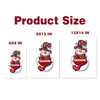 Grandma Snowman&#39;s Sweethearts - Personalized Custom Decal - Christmas Gift For Grandma