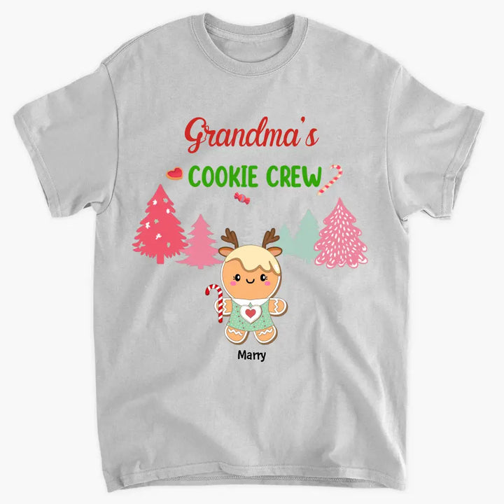 Grandma's Cookies Crew - Personalized Custom Youth T-shirt - Mother's Day Gift For Grandma, Mom, Family Members