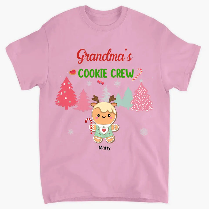 Grandma's Cookies Crew - Personalized Custom Youth T-shirt - Mother's Day Gift For Grandma, Mom, Family Members