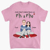 Together Since - Personalized Custom T-shirt - Christmas Gift For Couple, Wife, Husband