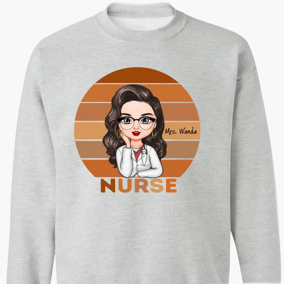 Nurse Life - Personalized Custom T-shirt - Nurse's Day, Appreciation Gift For Nurse