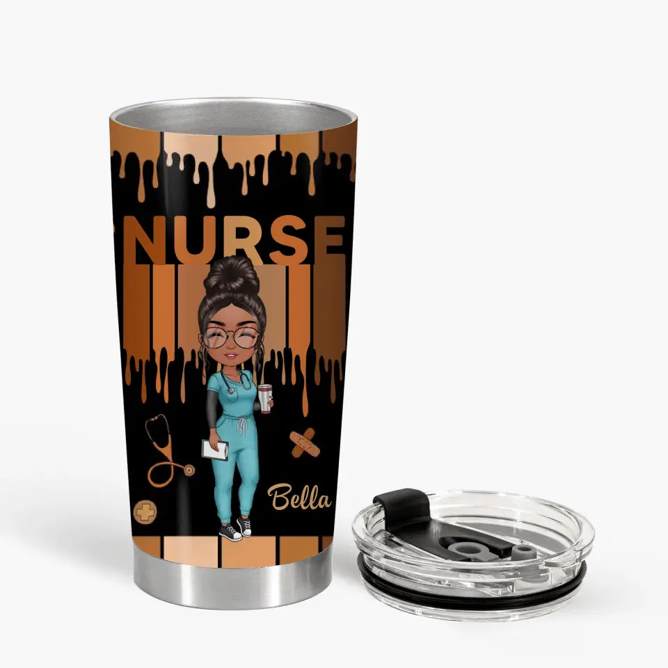 Love Nurse Life - Personalized Custom Tumbler - Gift For Nurse