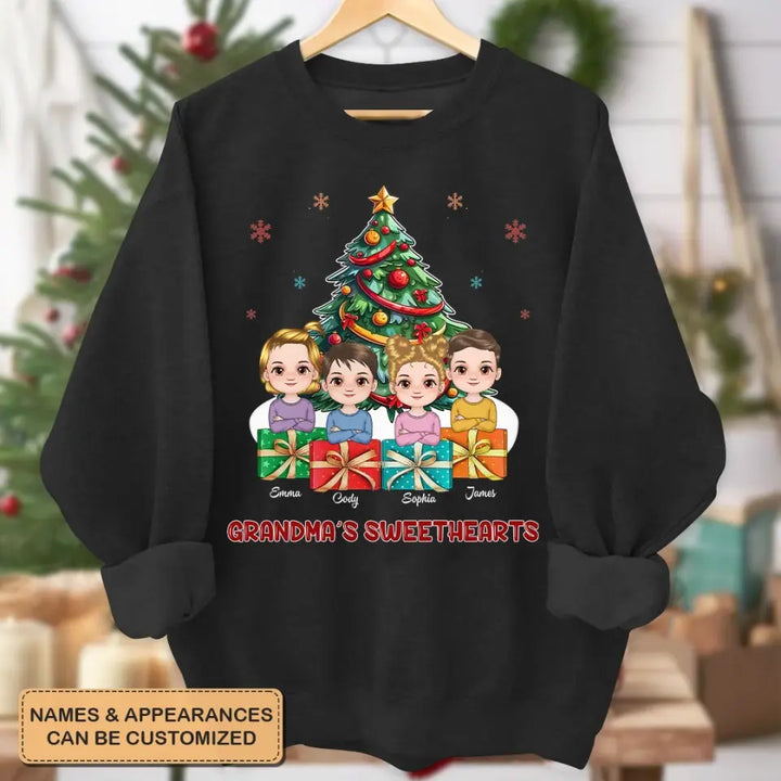 There Is No Greater Gift Than Grandkids - Personalized Custom T-shirt - Christmas Gift For Grandma, Family Members