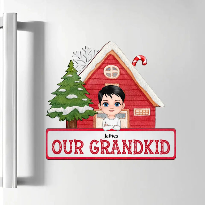 Our Grandkids - Personalized Custom Decal - Christmas Gift For Grandma, Mom, Family Members