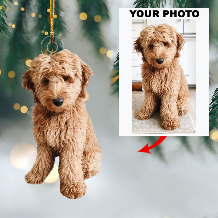 Personalized Photo Mica Ornament -  Customized Your Photo Ornament V7 ARND018