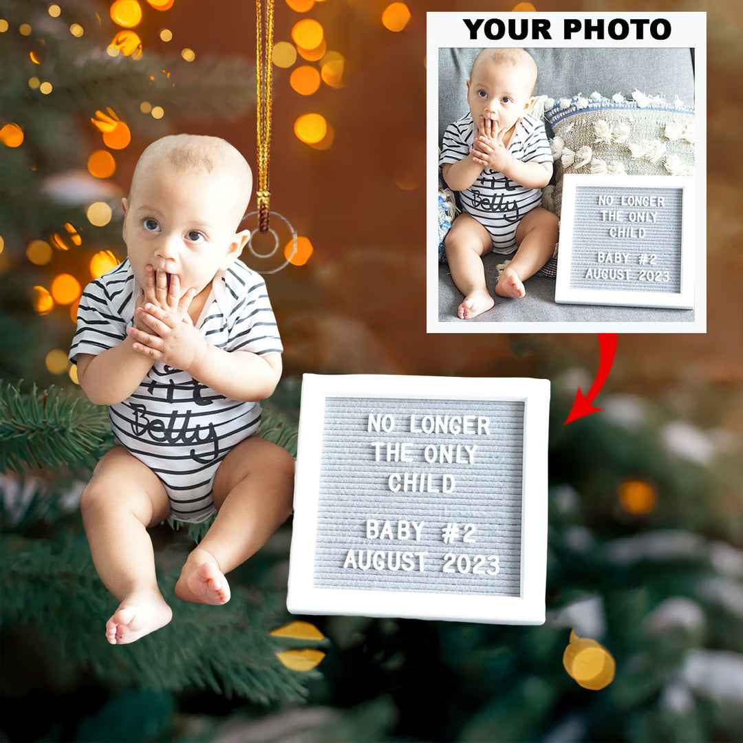 Personalized Photo Mica Ornament - Customized Your Photo Ornament V6 ARND018