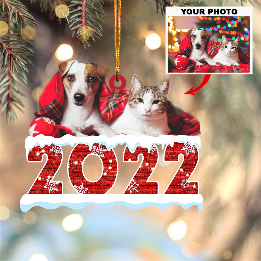 Personalized Photo Mica Ornament - Customized Your Photo Ornament ARND018 UPL0KH008