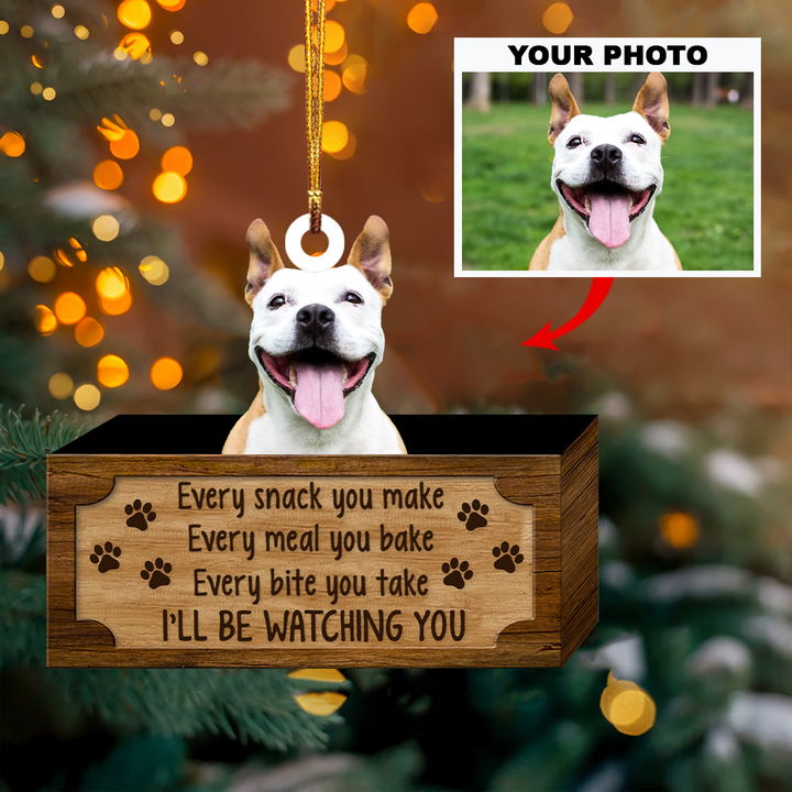 Personalized Photo Mica Ornament - Customize Your Photo ARND018 UPL0KH012