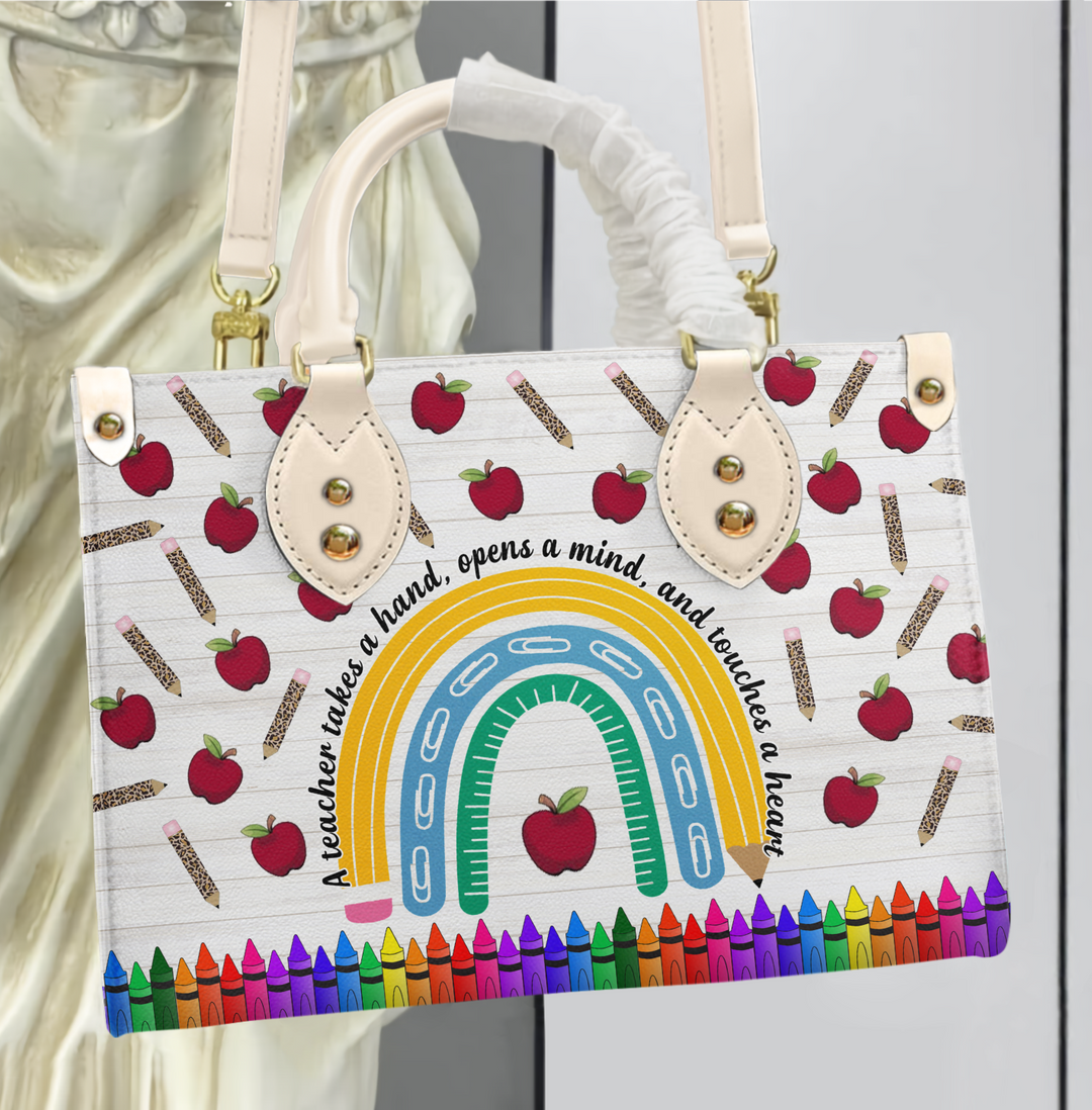 Leather Bag - Gift For Teacher - Being A Teacher V5 NCU0HD001