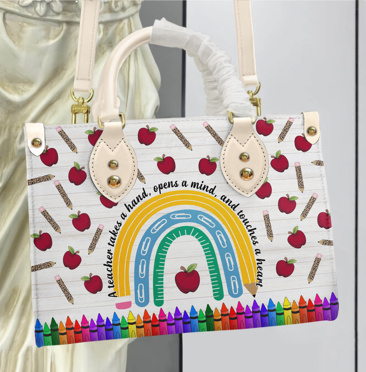 Leather Bag - Gift For Teacher - Being A Teacher V5 NCU0HD001