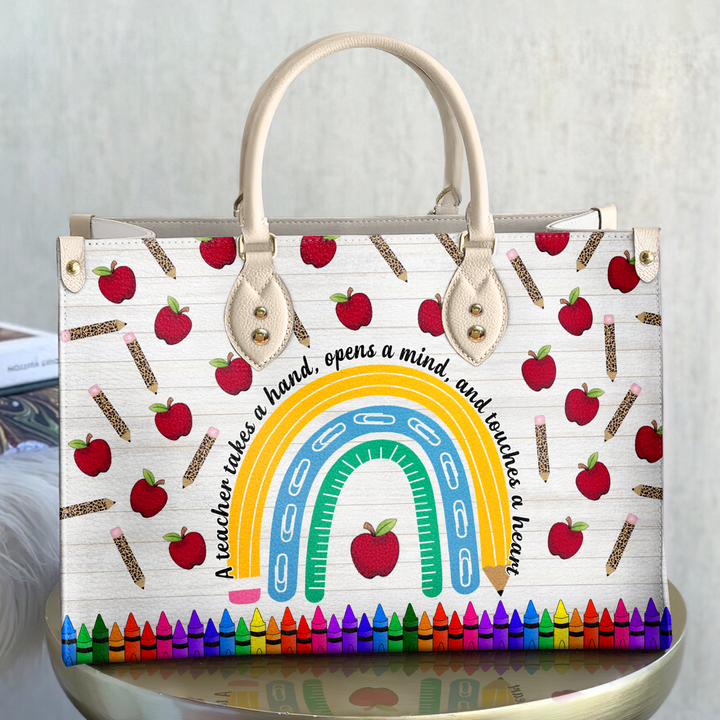 Leather Bag - Gift For Teacher - Being A Teacher V5 NCU0HD001