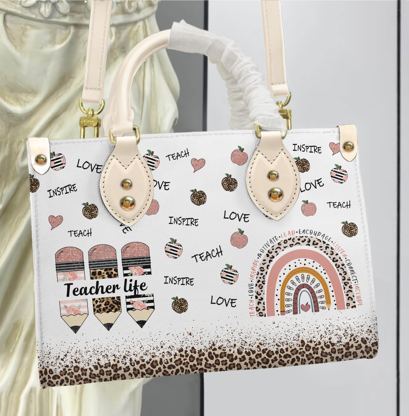 Teacher leather bag new arrivals