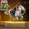 Personalized Acrylic LED Night Light Horse Lover ARND018 UPL0KH014