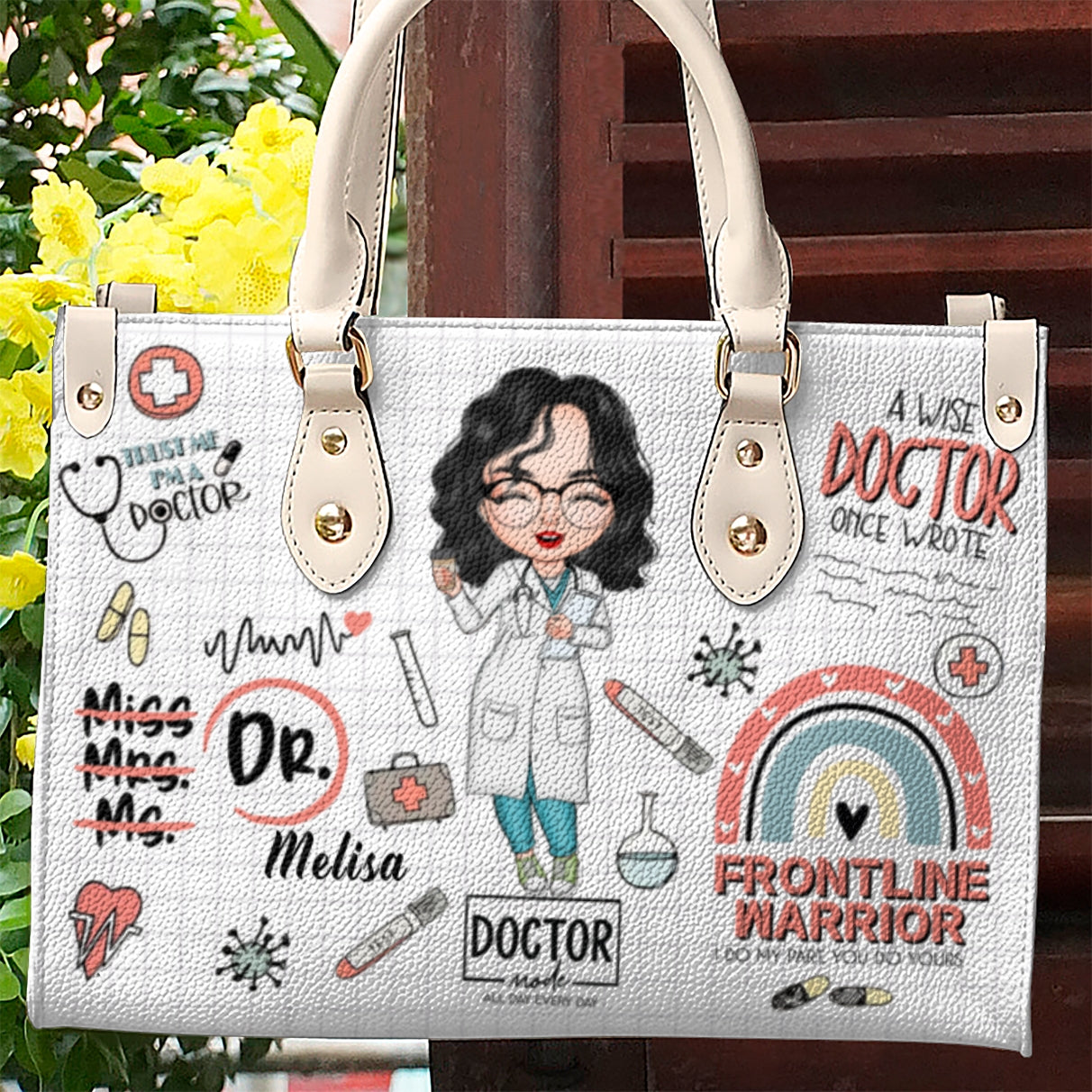 Personalized doctor bag sale