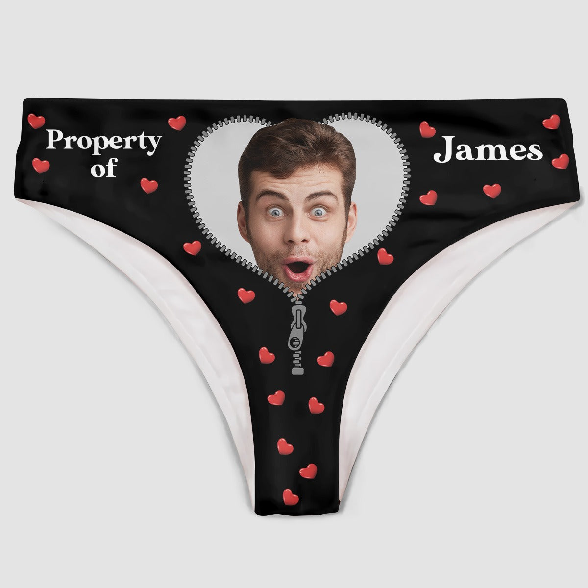 Property Of Him - Personalized Custom Women's Briefs - Gift For Couple, Girlfriend