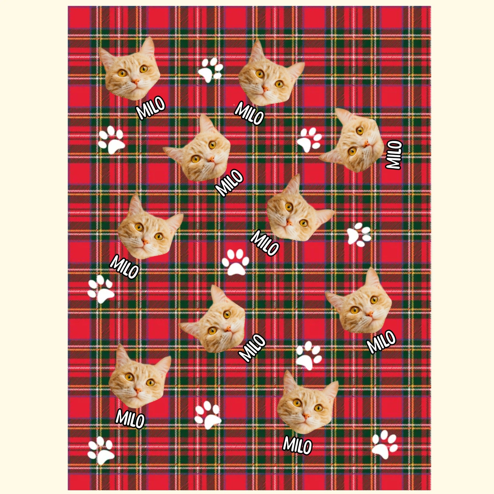 Christmas Pet - Personalized Custom Blanket - Christmas Gift For Pet Lover