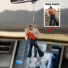 Personalized Car Hanging Ornament - Custom Your Photo ARND0014 UPL0PD001