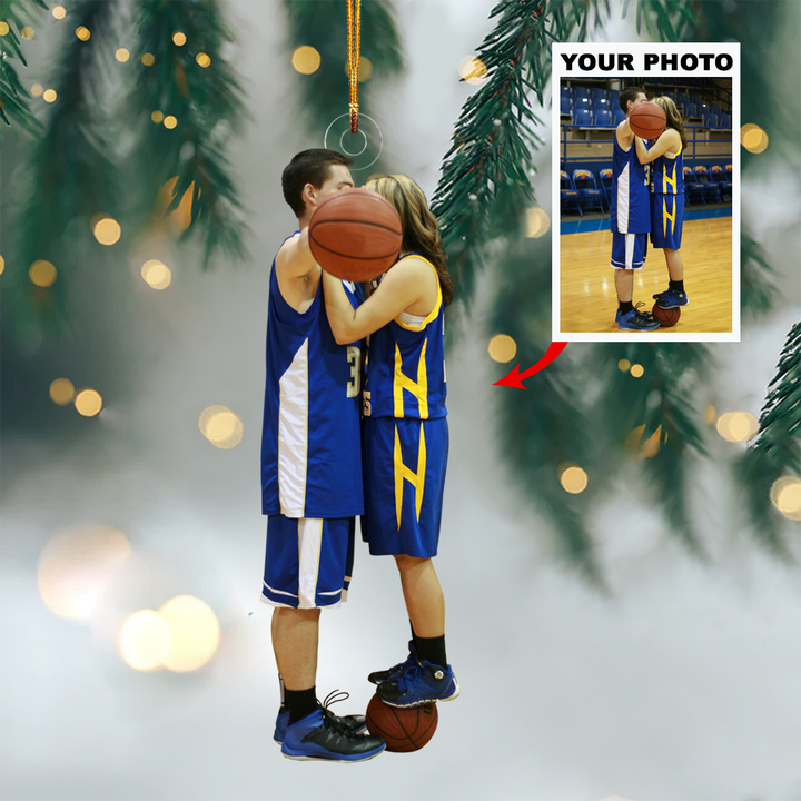 Personalized Photo Mica Ornament - Customized Your Photo Ornament V16 ARND036