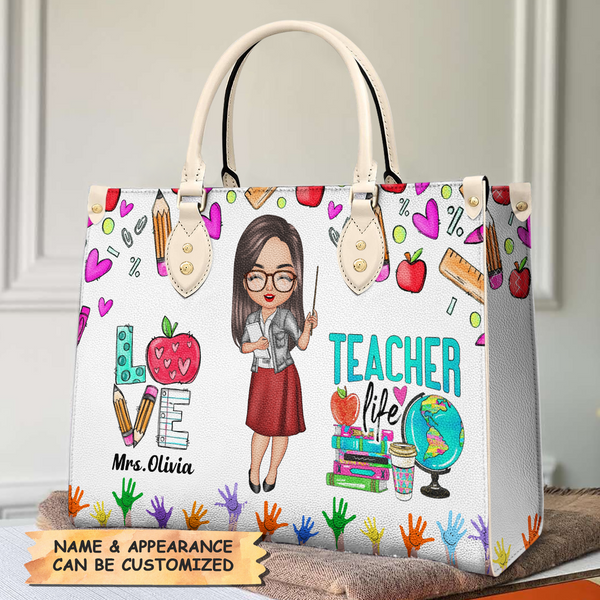 Teacher Bag Personalized Bag Bag With Personalized Name 